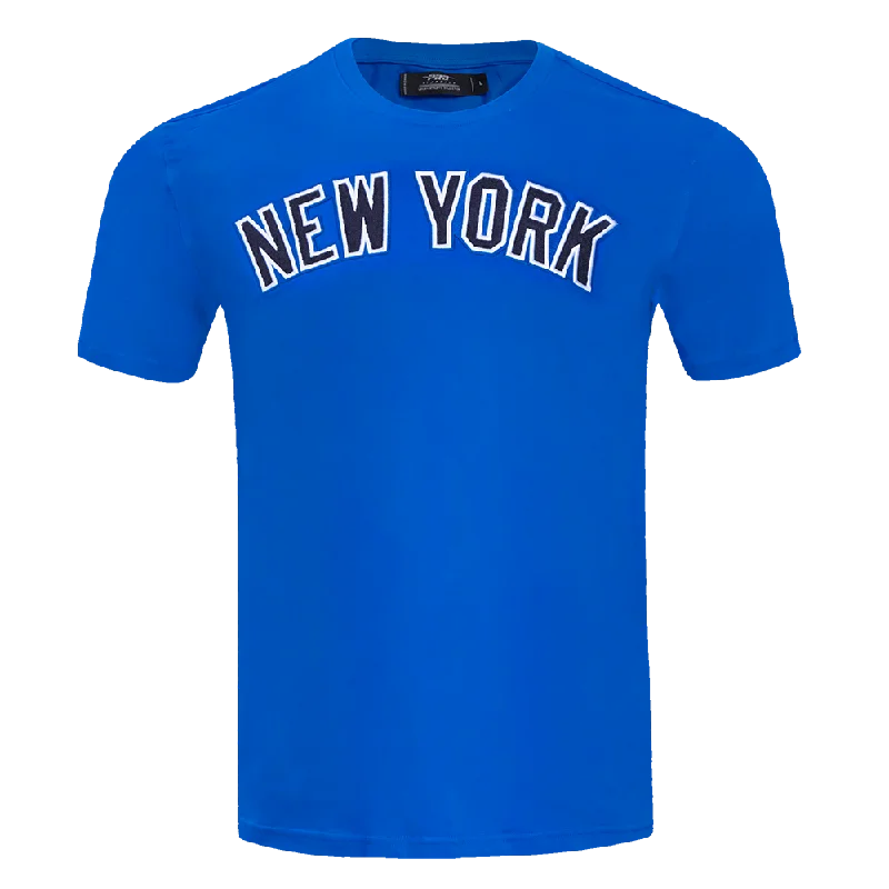 MLB NEW YORK YANKEES CLASSIC CHENILLE MEN'S SJ TOP (ROYAL BLUE)