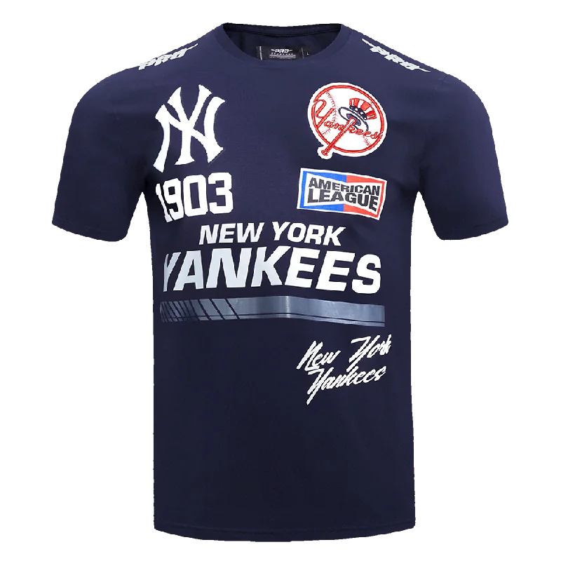 MLB NEW YORK YANKEES FAST LANE MULTI MEN'S SJ TOP (MIDNIGHT NAVY)