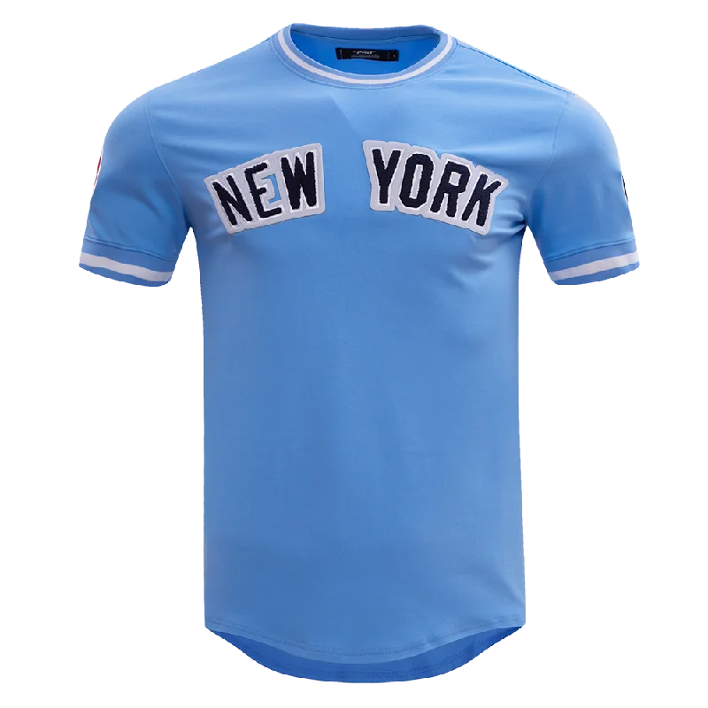 MLB NEW YORK YANKEES CLASSIC CHENILLE MEN'S TOP (UNIVERSITY BLUE)