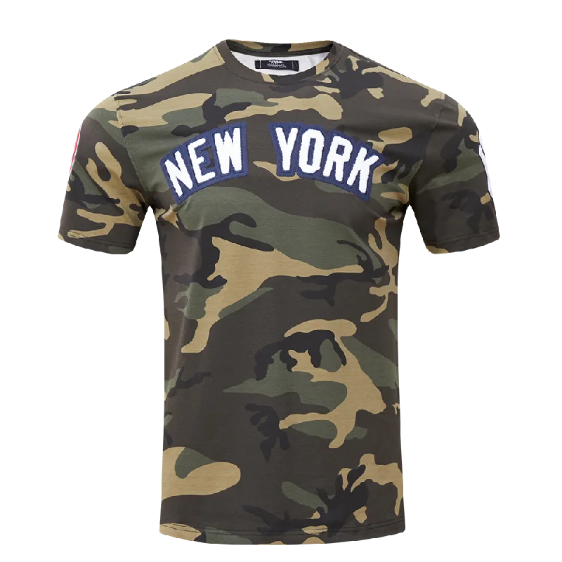 MLB NEW YORK YANKEES LOGO PRO TEAM MEN'S TOP CAMO (CAMO)