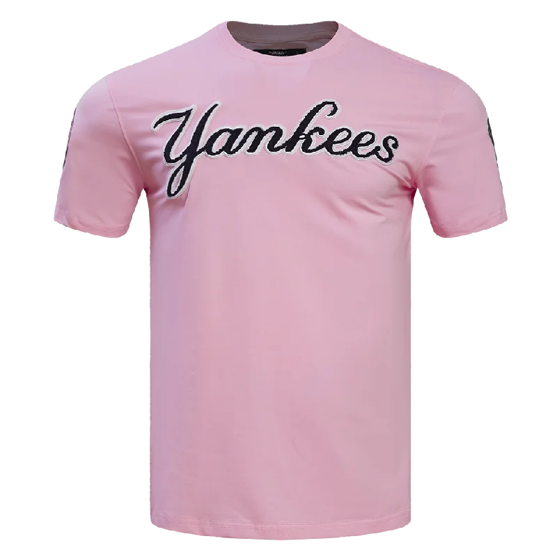 MLB NEW YORK YANKEES LOGO PRO TEAM MEN'S TOP (PINK)