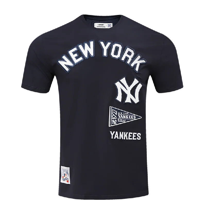 MLB NEW YORK YANKEES RETRO CLASSIC MEN'S STRIPED TOP (MIDNIGHT NAVY)