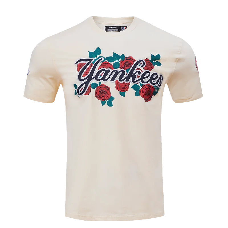 MLB NEW YORK YANKEES ROSES MEN'S TOP (EGGSHELL)