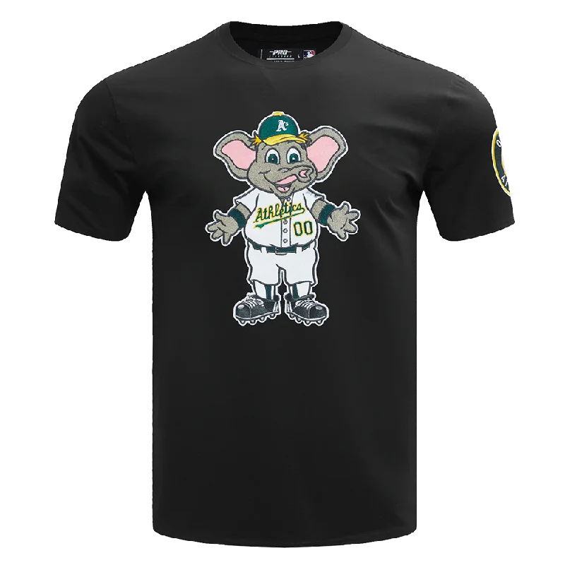 MLB OAKLAND ATHLETICS MASCOT MEN'S SJ TOP (BLACK)