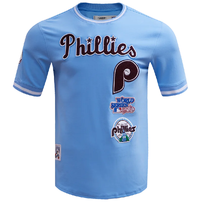 MLB PHILADELPHIA PHILLIES RETRO CLASSIC MEN'S TOP (UNIVERSITY BLUE)