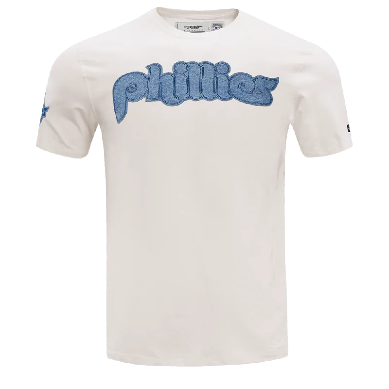 MLB PHILADELPHIA PHILLIES VARSITY BLUES MEN'S TOP (LINEN)