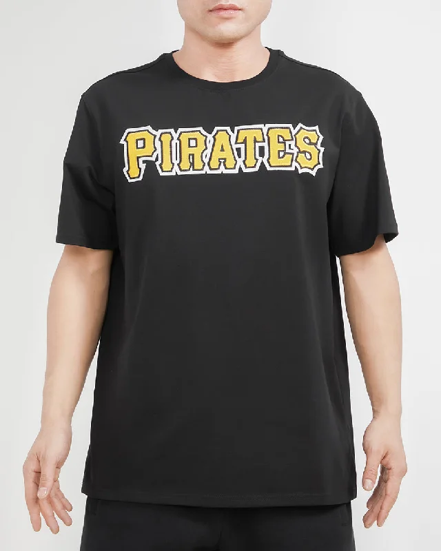 MLB PITTSBURGH PIRATES TACKLE TWILL MEN'S TOP (BLACK)