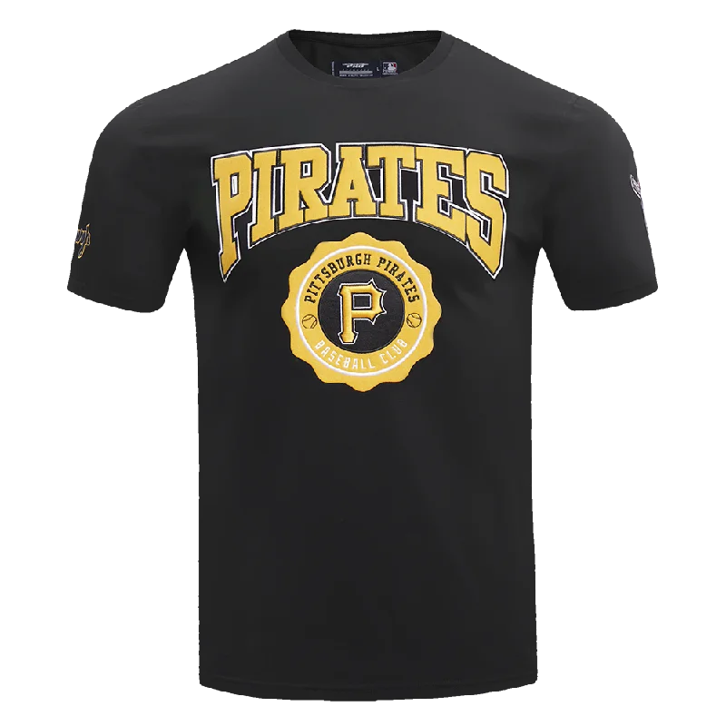 MLB PITTSBURGH PIRATES CREST EMBLEM SJ TOP (BLACK)