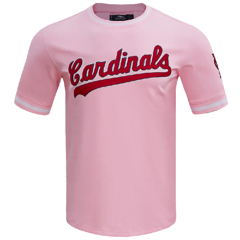 MLB ST. LOUIS CARDINALS CLASSIC CHENILLE MEN'S TOP (PINK)