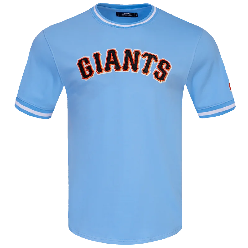 MLB SAN FRANCISCO GIANTS CLASSIC CHENILLE MEN'S TOP (UNIVERSITY BLUE)