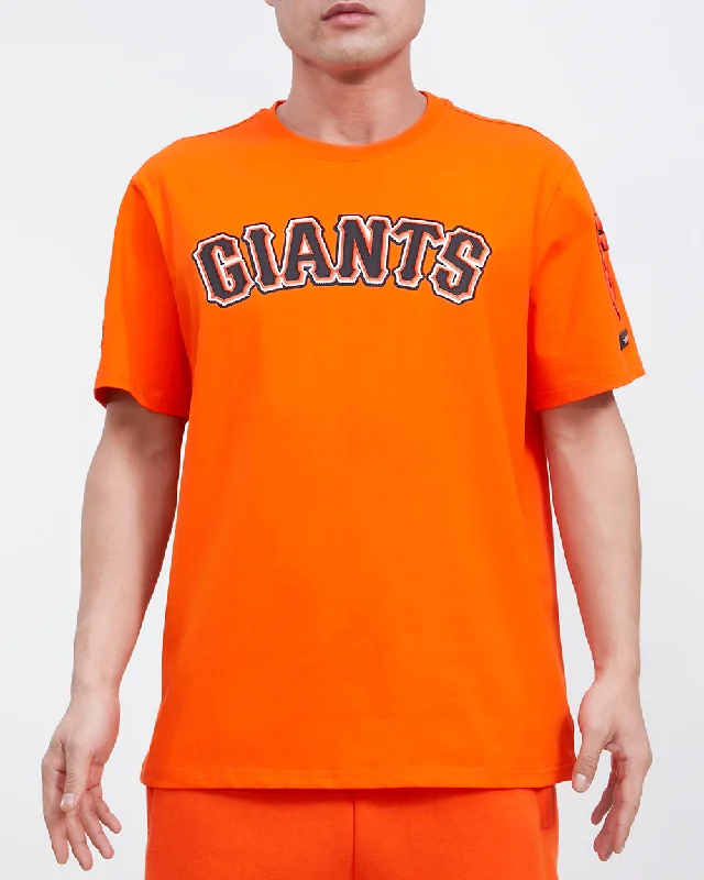 MLB SAN FRANCISCO GIANTS TACKLE TWILL MEN'S TOP (ORANGE)