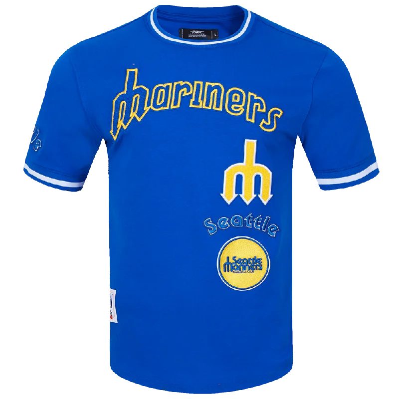 MLB SEATTLE MARINERS RETRO CLASSIC MEN'S TOP V2 (ROYAL BLUE)