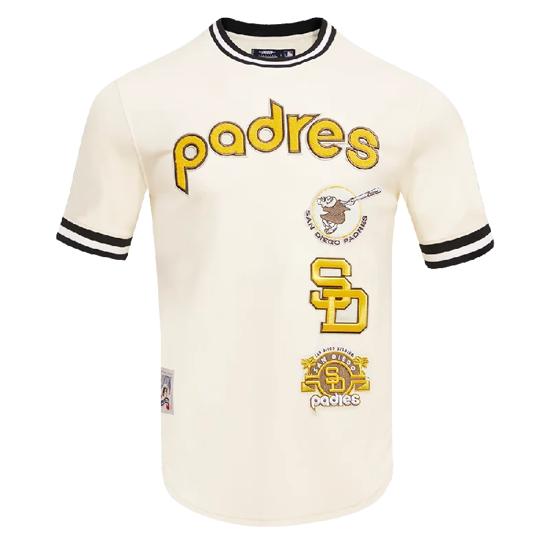 MLB SAN DIEGO PADRES RETRO CLASSIC MEN'S TOP (EGGSHELL/BLACK)