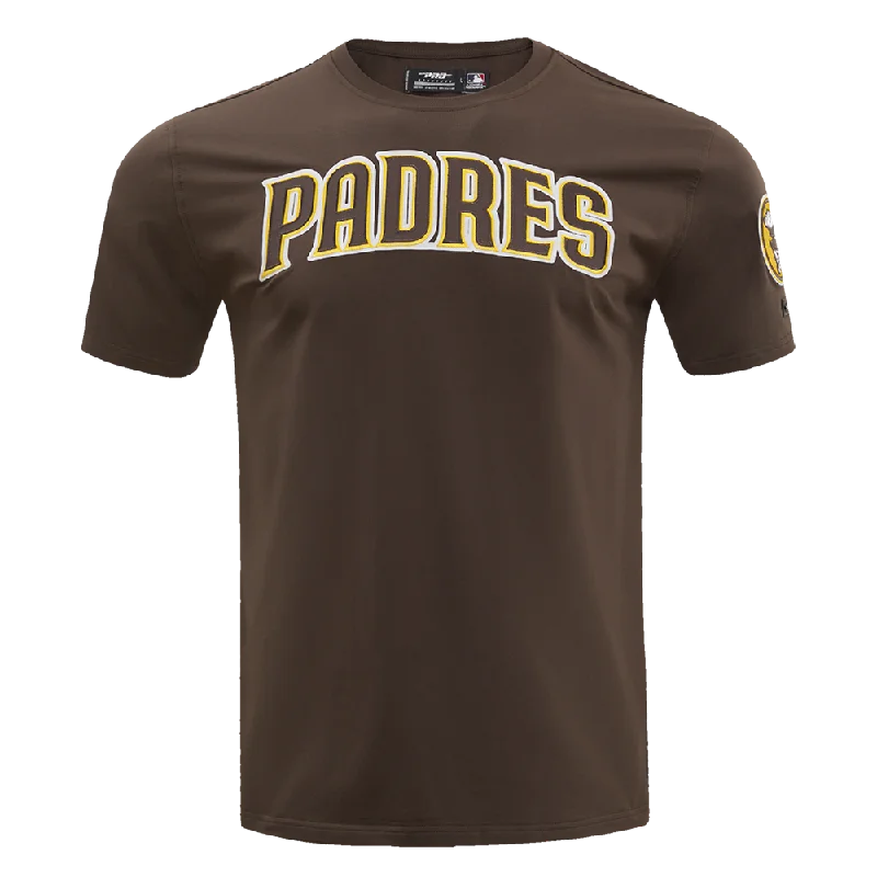 MLB SAN DIEGO PADRES TACKLE TWILL MEN'S TOP (BROWN)