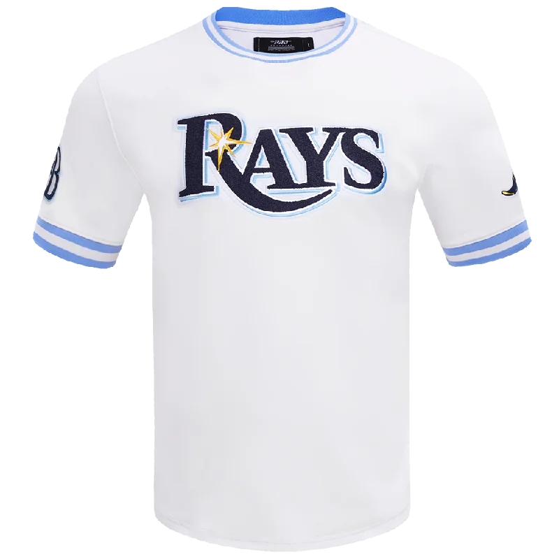 MLB TAMPA BAY RAYS CLASSIC CHENILLE MEN'S TOP (WHITE)