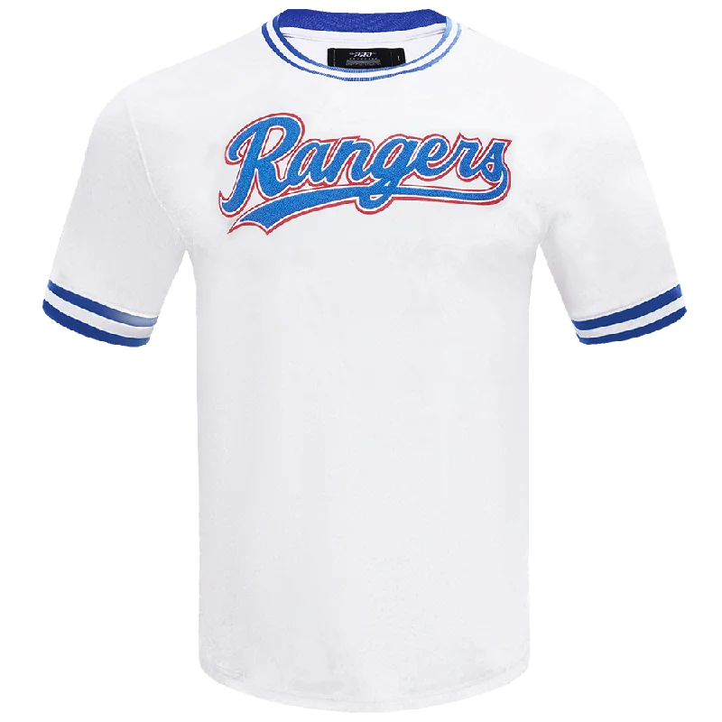 MLB TEXAS RANGERS CLASSIC CHENILLE MEN'S TOP (WHITE)