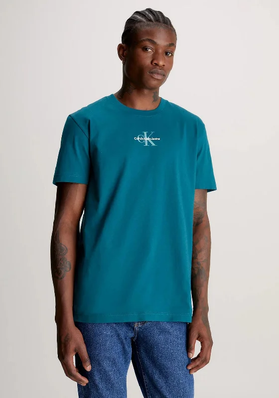 Calvin Klein Jeans Monogram T-Shirt, Atlantic Deep