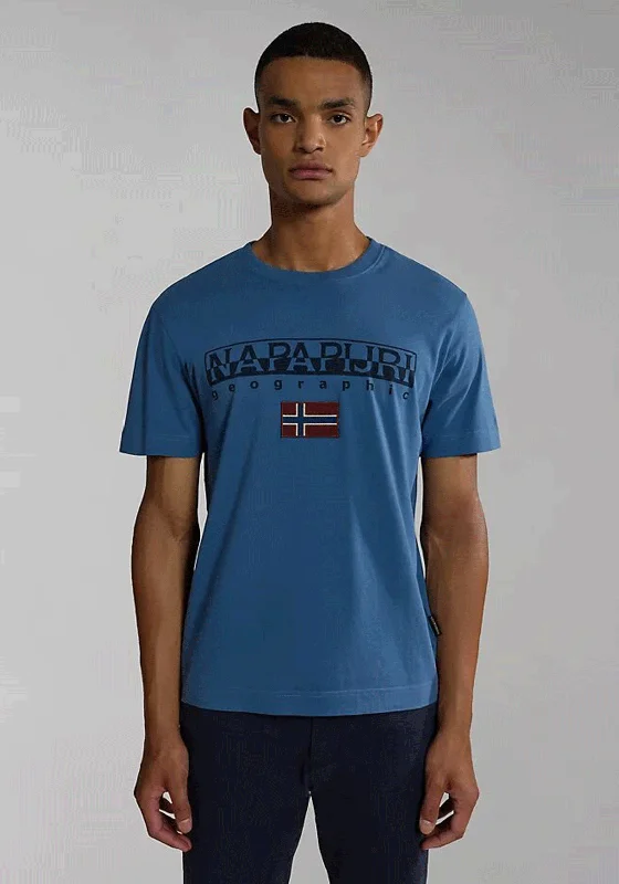 Napapijri Ayas T-Shirt, Blue Horizon