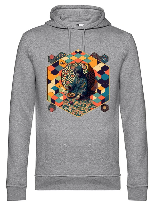 No.001 PRINT ORGANIC COTTON HOODIE