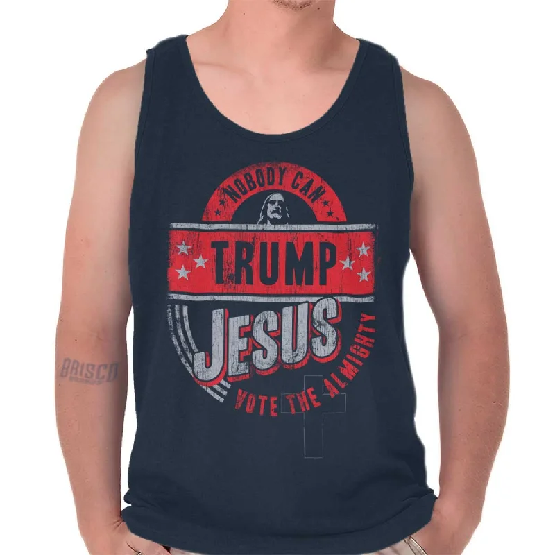 Nobody Can Trump Jesus Tank Top