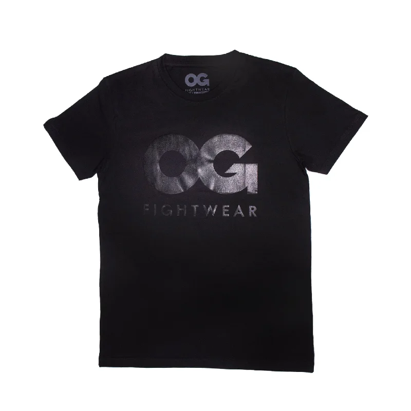 OG Black on Black Cotton T-Shirt