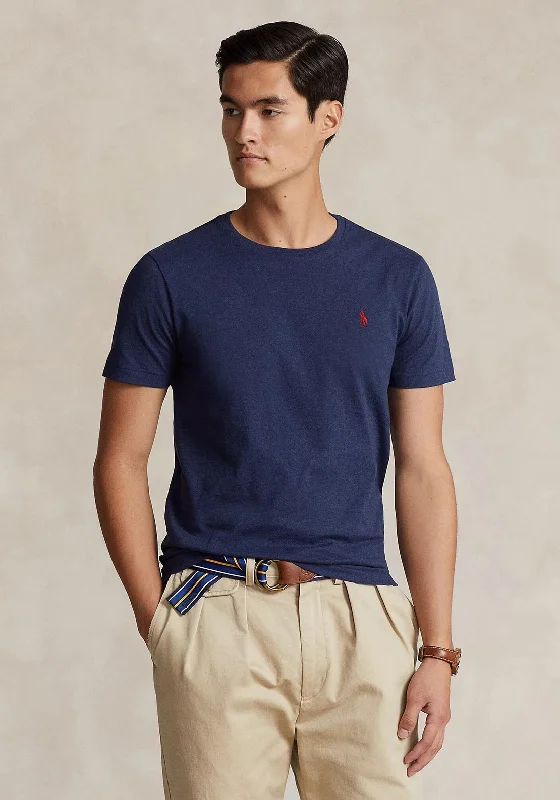 Ralph Lauren Classic Crew Neck T-Shirt, Spring Navy Heather