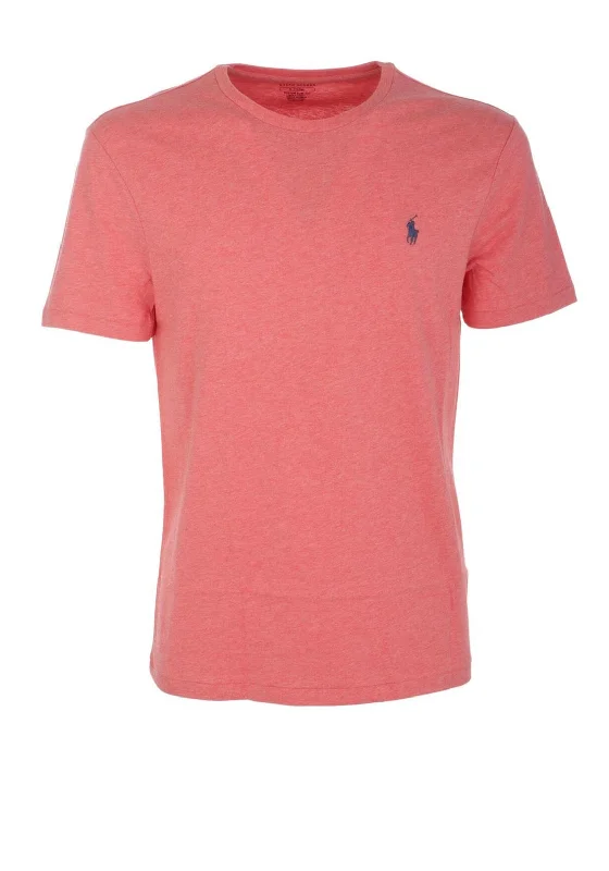 Ralph Lauren Classic Crew Neck T-Shirt, Pale Red