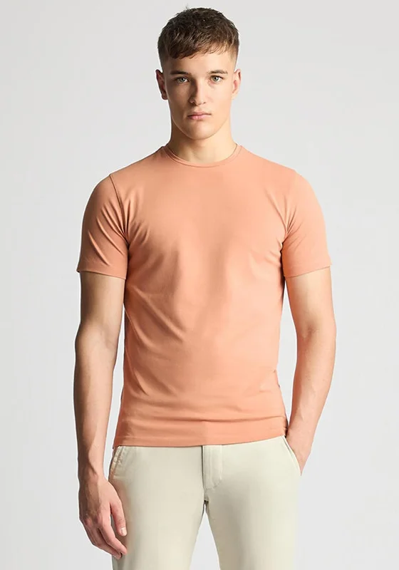 Remus Uomo Cotton Stretch T-Shirt, Terracotta