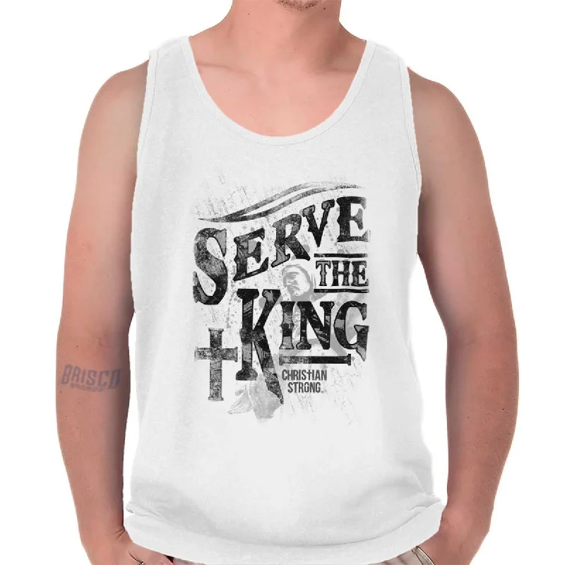 Serve The King Jesus Christ Tank Top