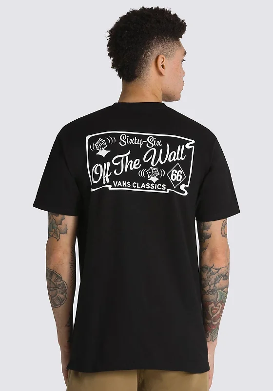 Vans Sixty Sixers Club T-Shirt, Black