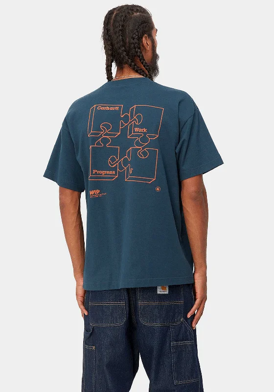 Carhartt WIP Assemble Back Graphic T-Shirt, Squid