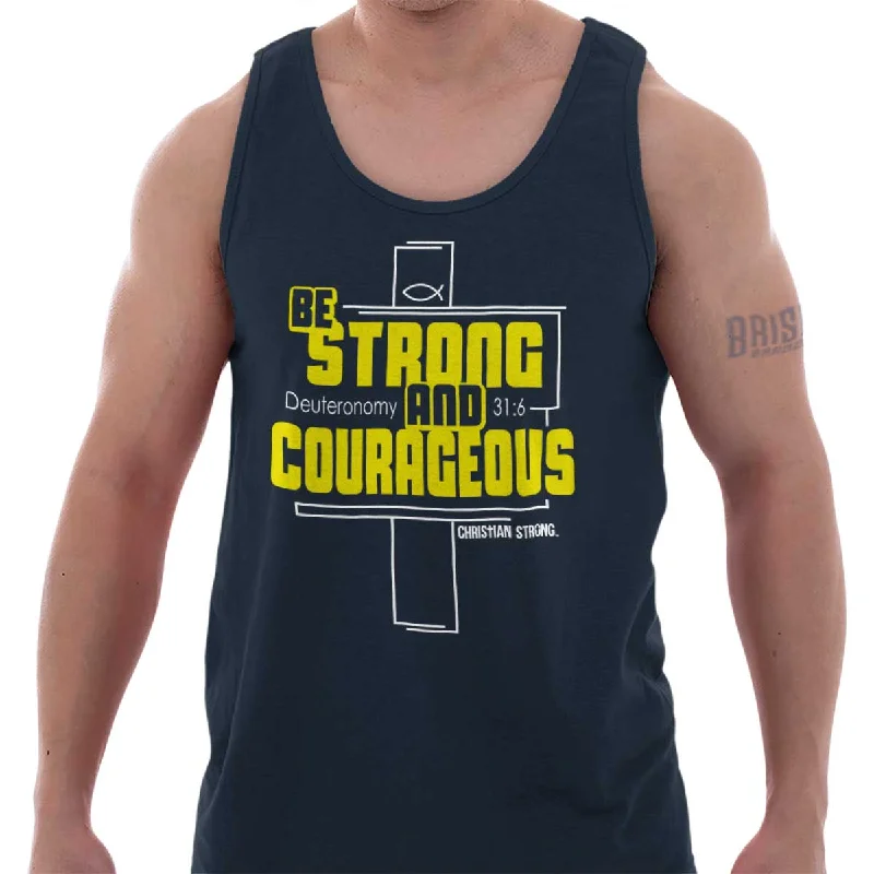 Strong and Courageous Tank Top