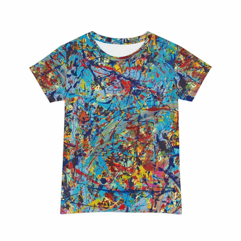 Taffy Galaxy by Jumper Maybach® - WOMEN'S Short Sleeve Shirt