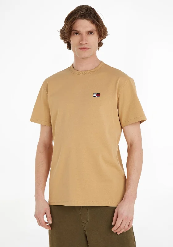 Tommy Jeans XS Badge T-Shirt, Tawny Sand