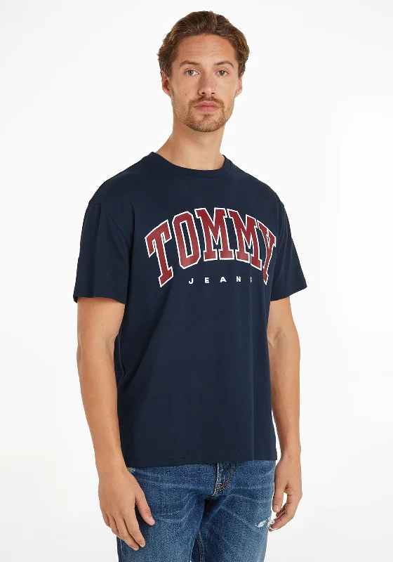 Tommy Jeans Varsity Arch T-Shirt, Dark Night Navy