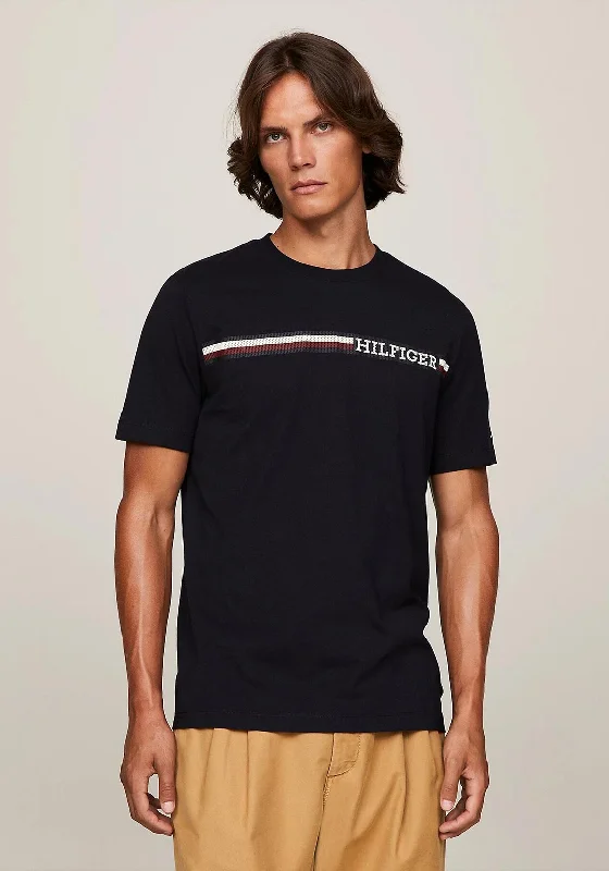 Tommy Hilfiger Monotype Signature Tape T-Shirt, Desert Sky