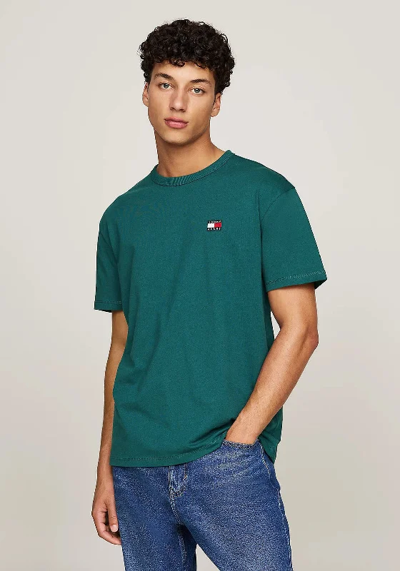 Tommy Jeans Badge T-Shirt, Deep Seawater Green