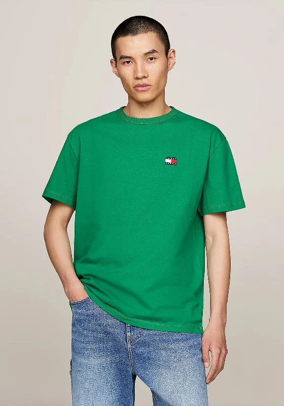 Tommy Jeans Badge T-Shirt, Green Machine