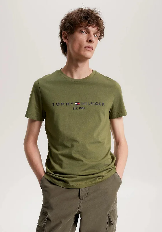 Tommy Hilfiger Logo T-Shirt, Putting Green