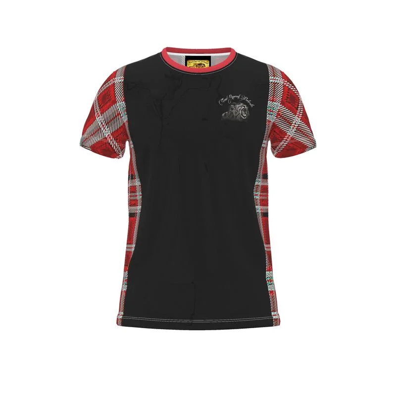 TRP Twisted Patterns 06: Digital Plaid 01-05A Designer Unisex T-shirt