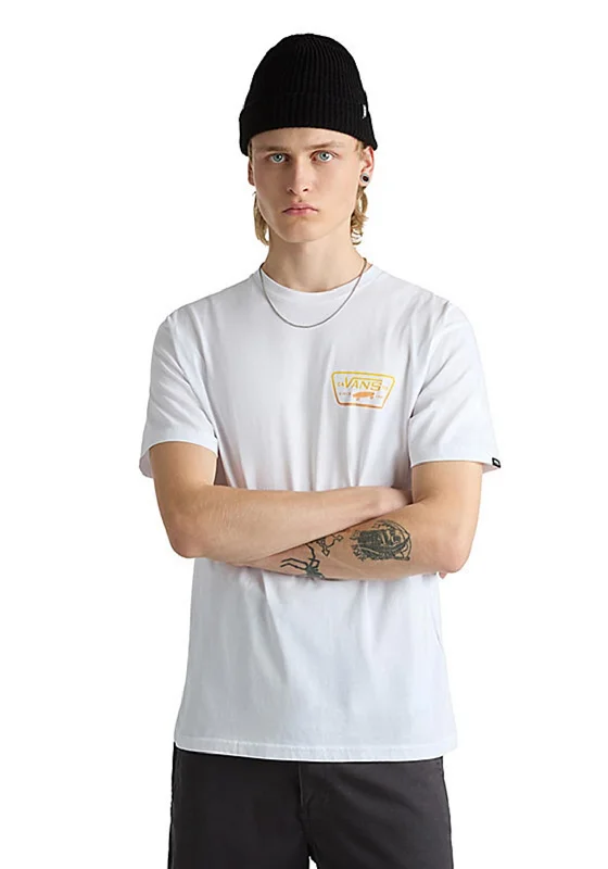 Vans Logo Back Graphic T-Shirt, White