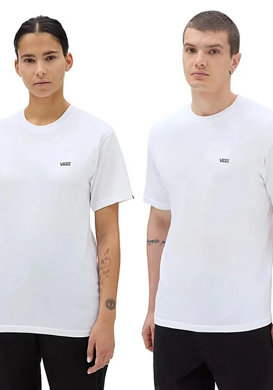 Vans Left Chest Logo T-Shirt, White