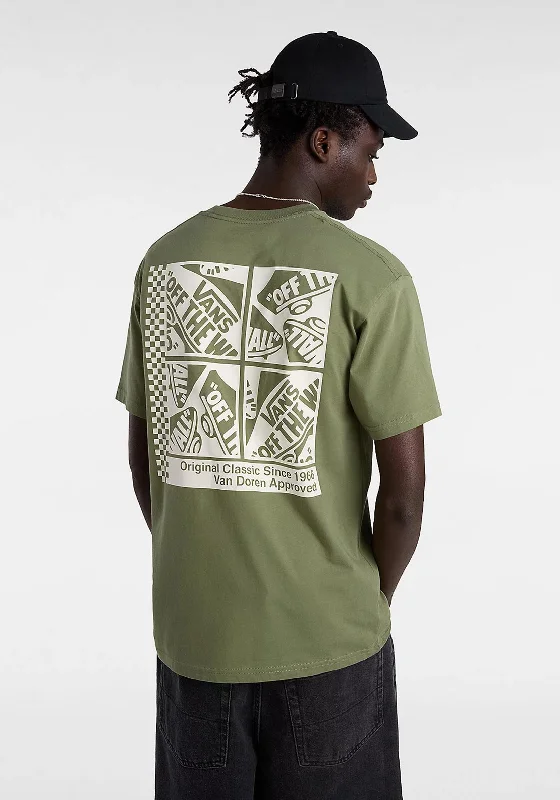 Vans Tech Box Graphic T-Shirt, Olivine