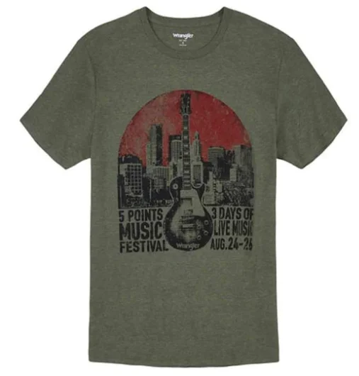 Wrangler Guitar Graphic Tee