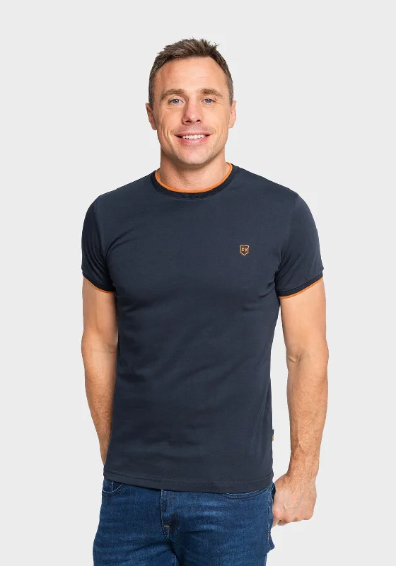 XV Kings By Tommy Bowe Dagenham T-Shirt, Deep Ocean