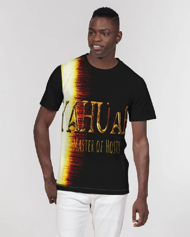 Yahuah-Master of Hosts 01-03 Men's Designer Pocket T-shirt