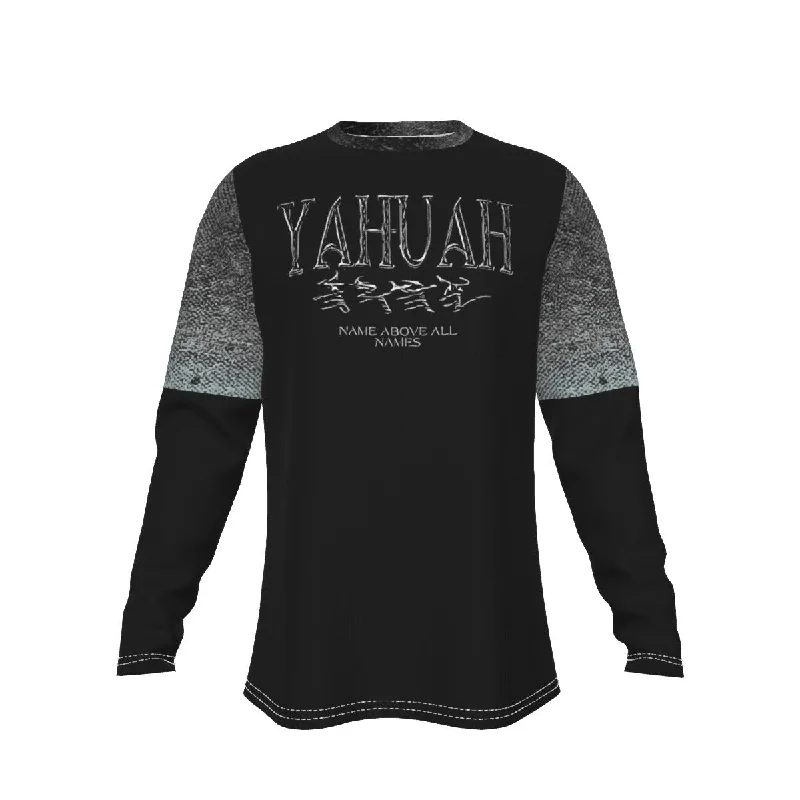 Yahuah-Name Above All Names 01-01 Men's Designer Long Sleeve T-shirt