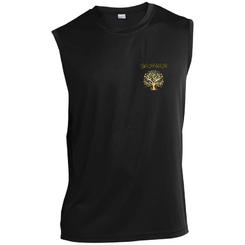 Yahuah-Tree of Life 01 Men’s Designer Sleeveless Performance T-shirt